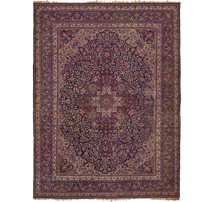 HandKnotted 9' 10 x 13' Kerman Persian Rug