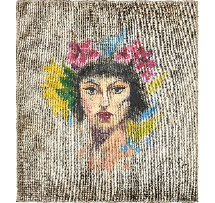 3' 3 x 3' 8 Ultra Vintage Persian S...