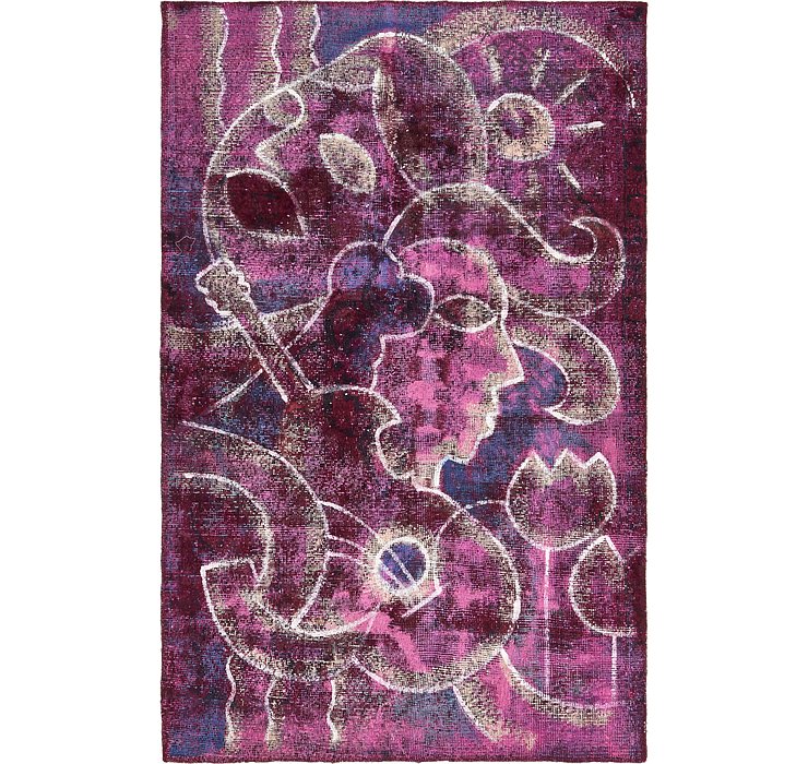 HandKnotted 3' 10 x 6' Ultra Vintage Persian Rug