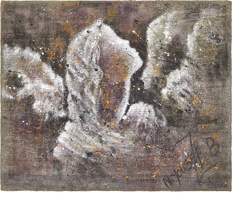 HandKnotted 2' 6 x 3' Ultra Vintage Persian Rug