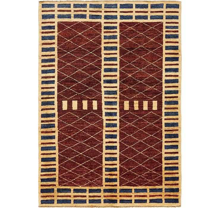3' 4 x 4' 9 Modern Ziegler Rug