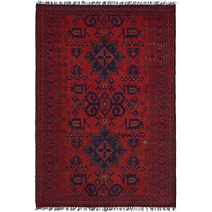 Unique Loom 3' 4 x 4' 9 Khal Mohammadi Oriental...