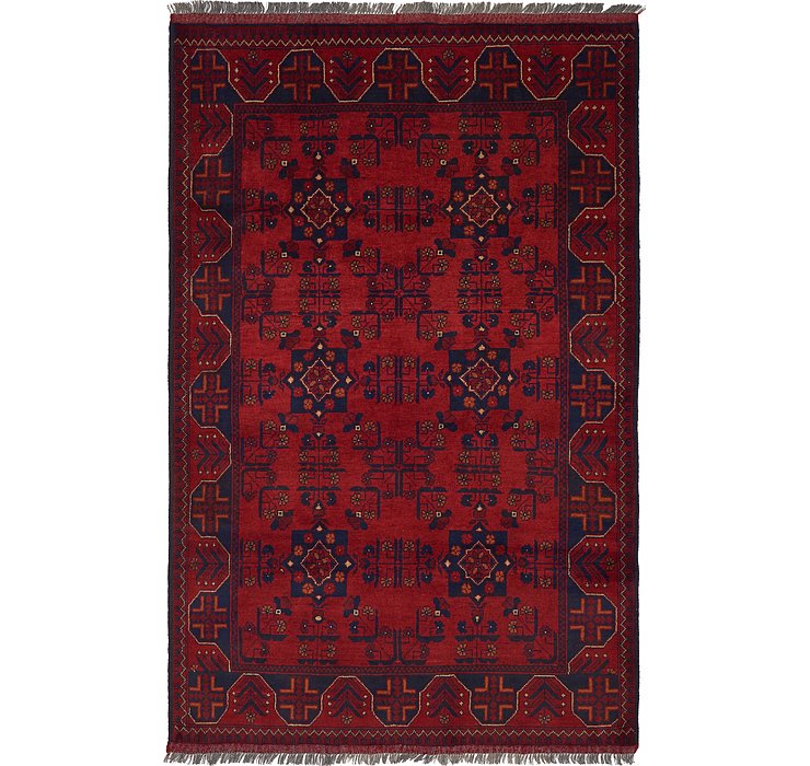 4' x 6' 6 Khal Mohammadi Oriental...