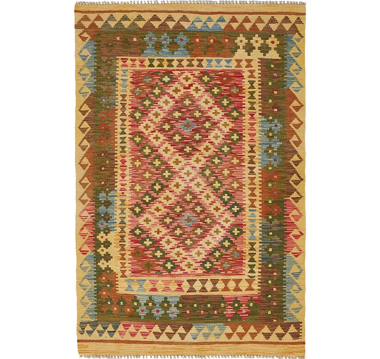 3' 4 x 5' Kilim Maymana Rug