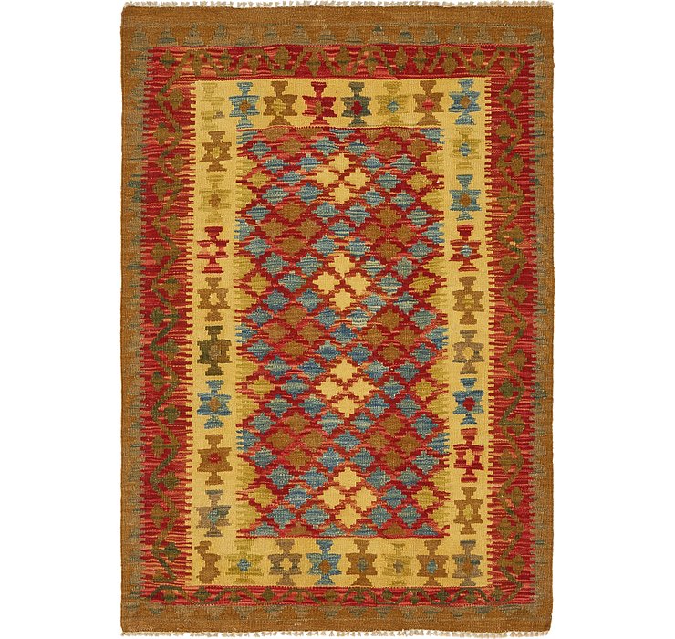 3' 4 x 5' Kilim Maymana Rug