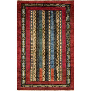 Unique Loom 4' 2 x 6' 7 Modern Ziegler Oriental...