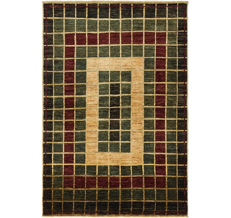 3' 10 x 5' 8 Modern Ziegler Oriental...