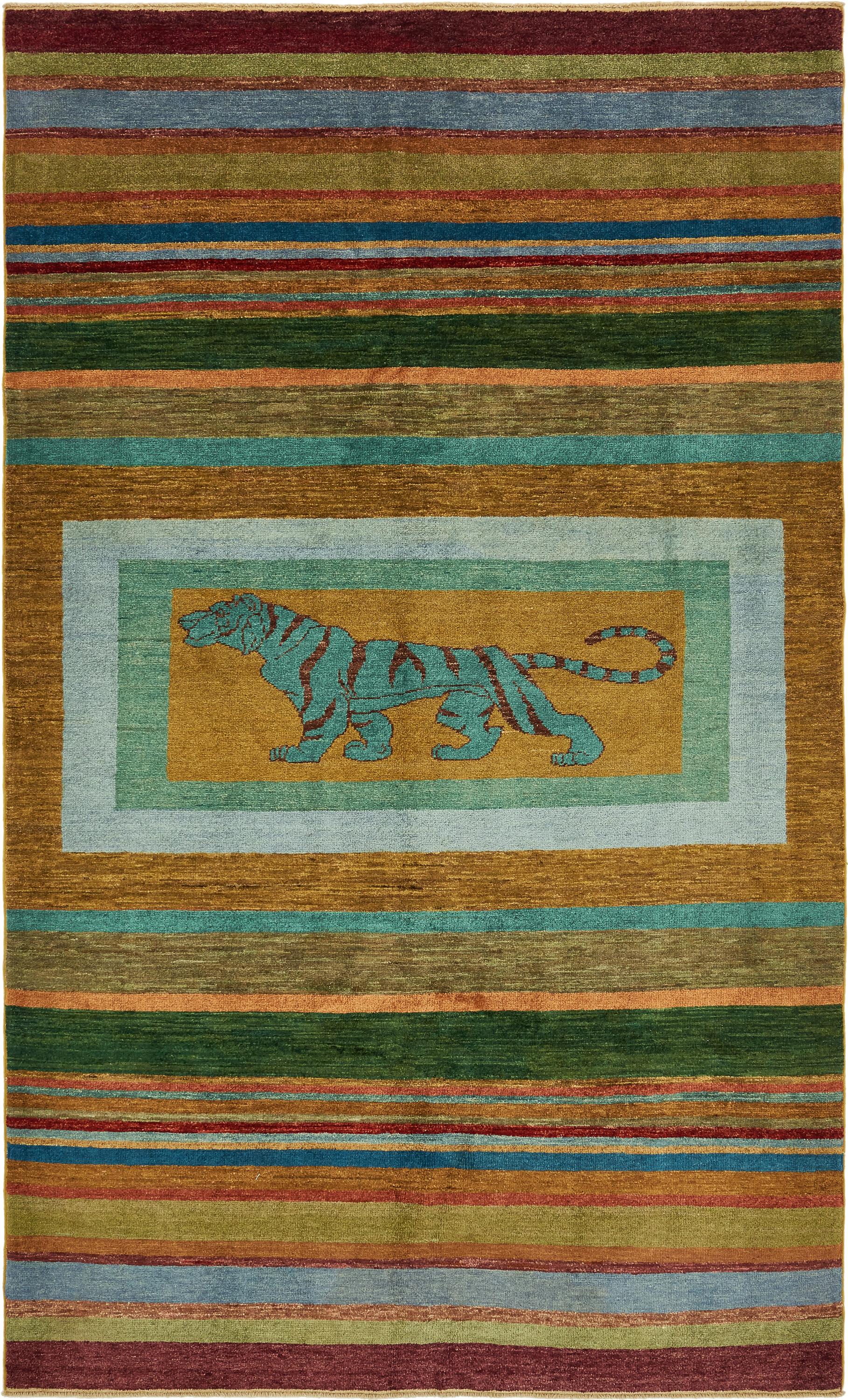 Multicolor 5' x 8' 3 Modern Ziegler Oriental Rug eSaleRugs