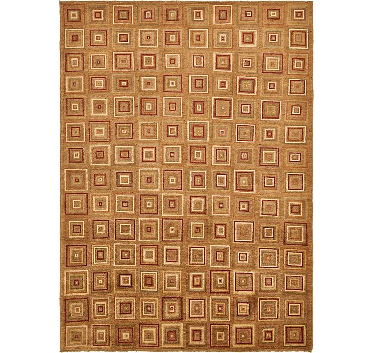 6' 10 x 9' 6 Modern Ziegler Oriental...