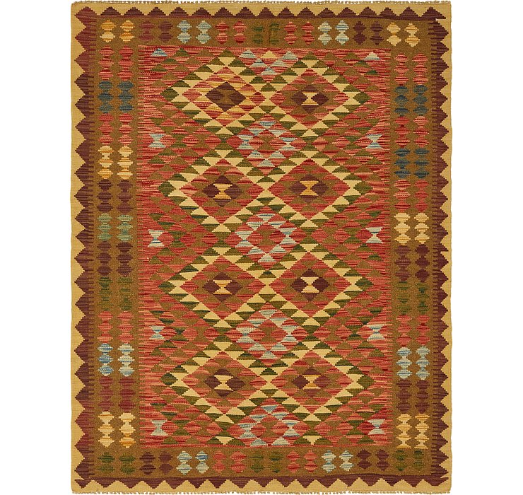 4' 10 x 6' 2 Kilim Maymana Rug