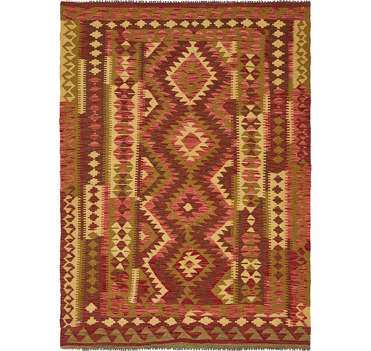 4' 8 x 6' 7 Kilim Maymana Rug