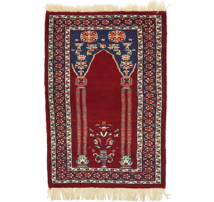2' 2 x 3' 3 Lahour Oriental Rug