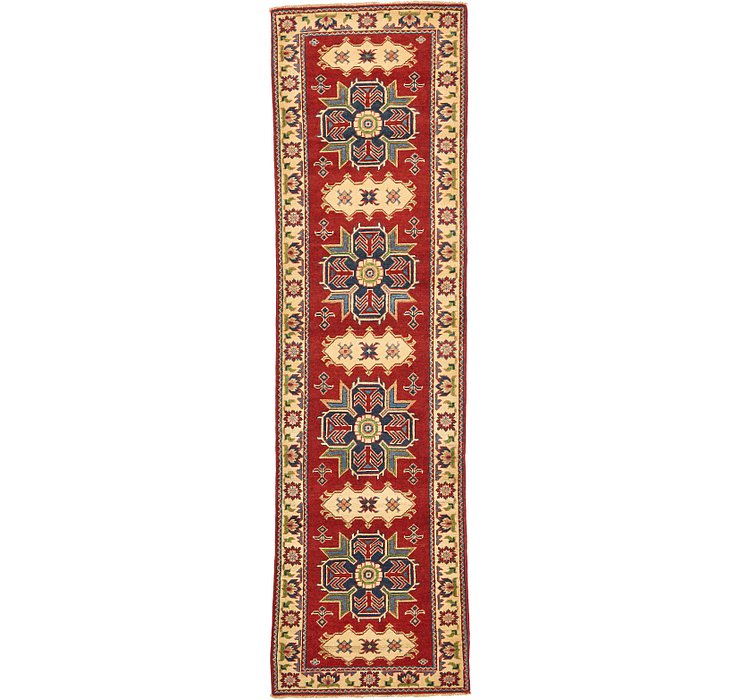 2' 9 x 9' 10 Kazak Oriental Runner Rug