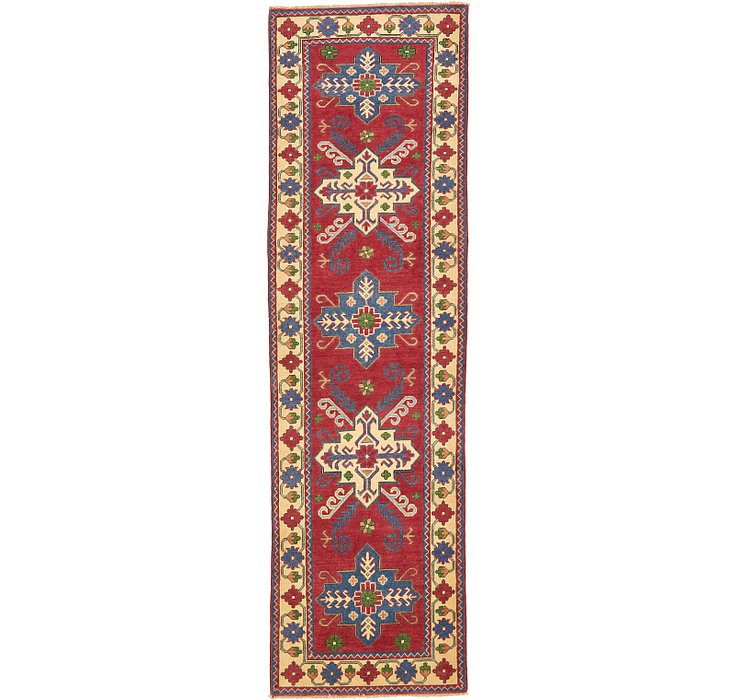 2' 9 x 9' 6 Kazak Oriental Runner Rug