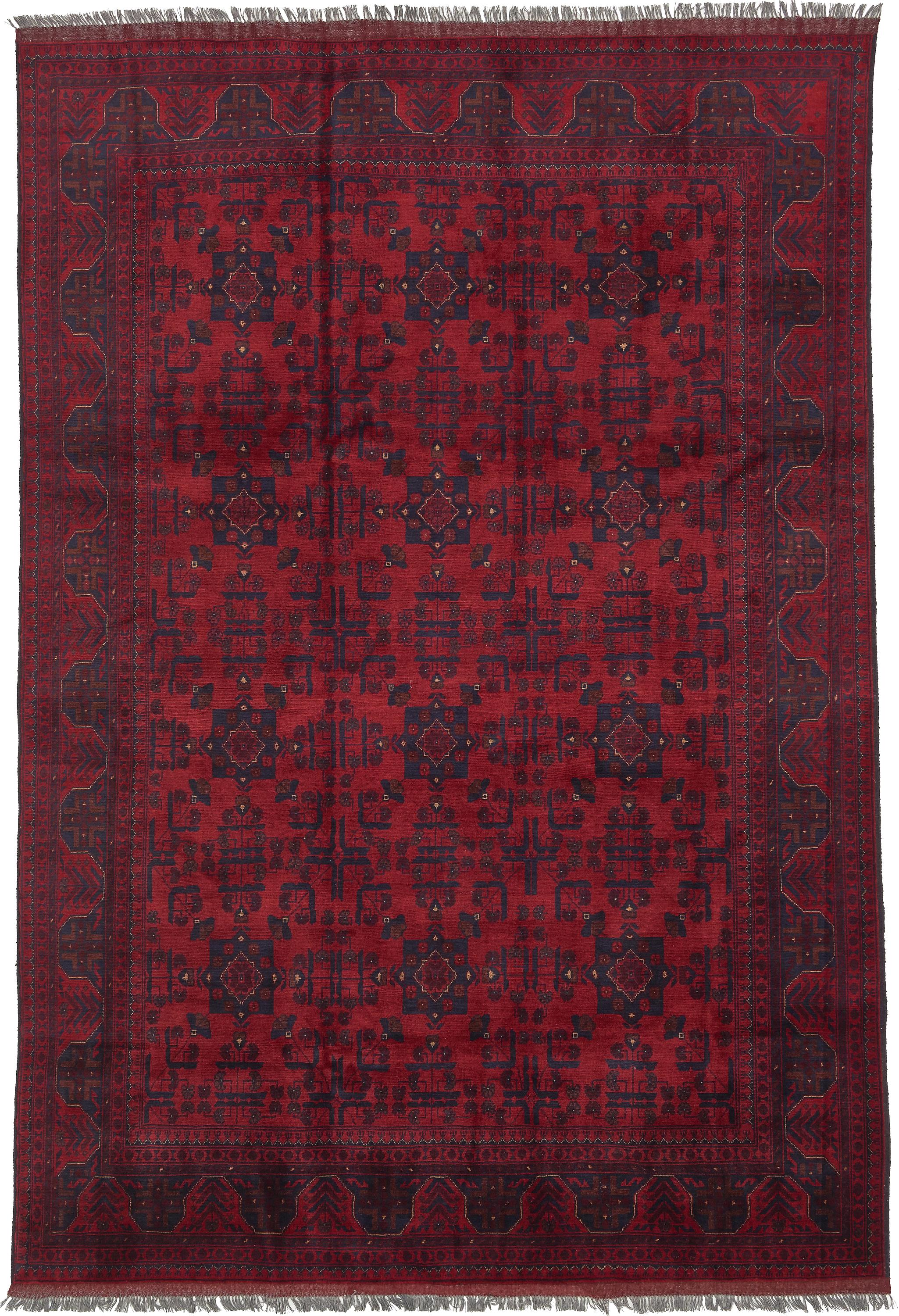 Red 6' 7 x 9' 9 Khal Mohammadi Oriental Rug eSaleRugs