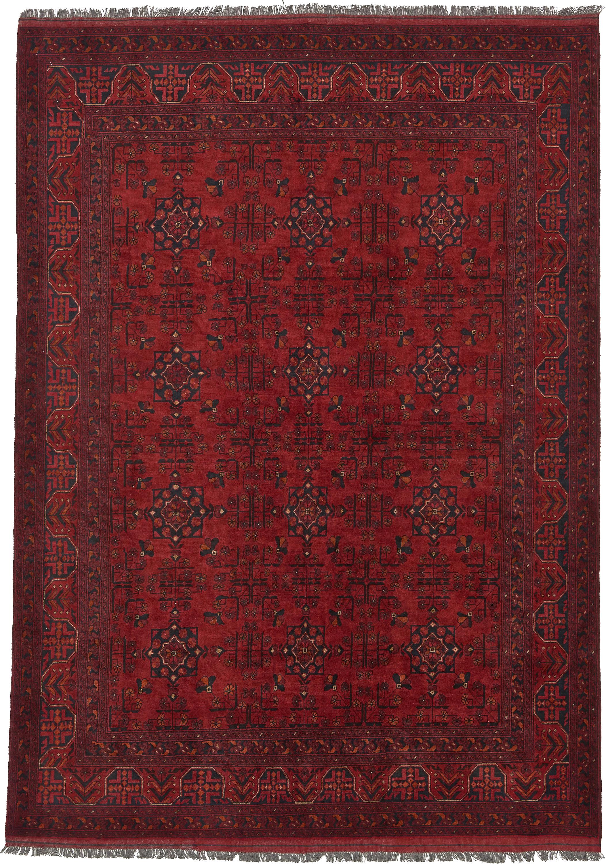 Red 6' 10 x 9' 10 Khal Mohammadi Oriental Rug eSaleRugs