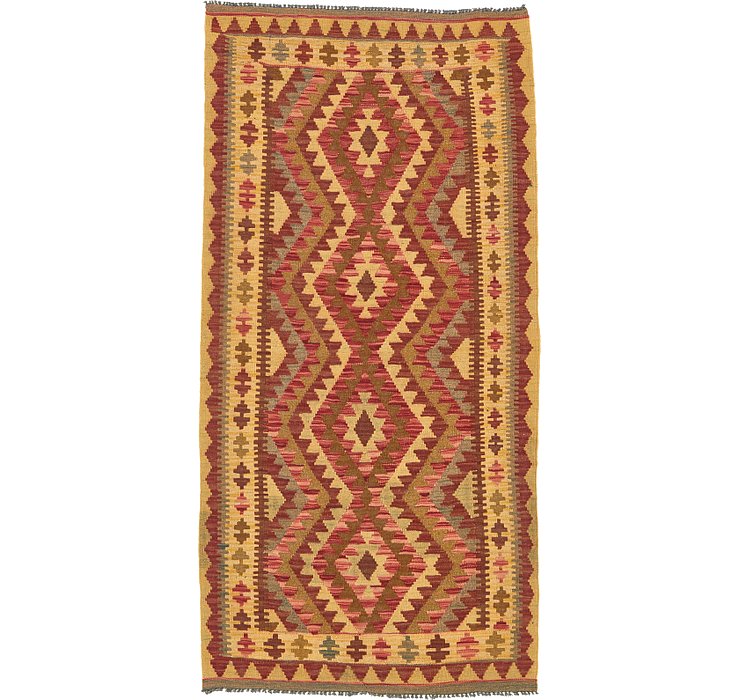 3' 4 x 6' 9 Kilim Maymana Rug