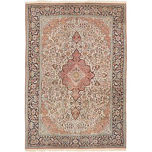 7' 2 x 10' 6 Kashmir Oriental Rug