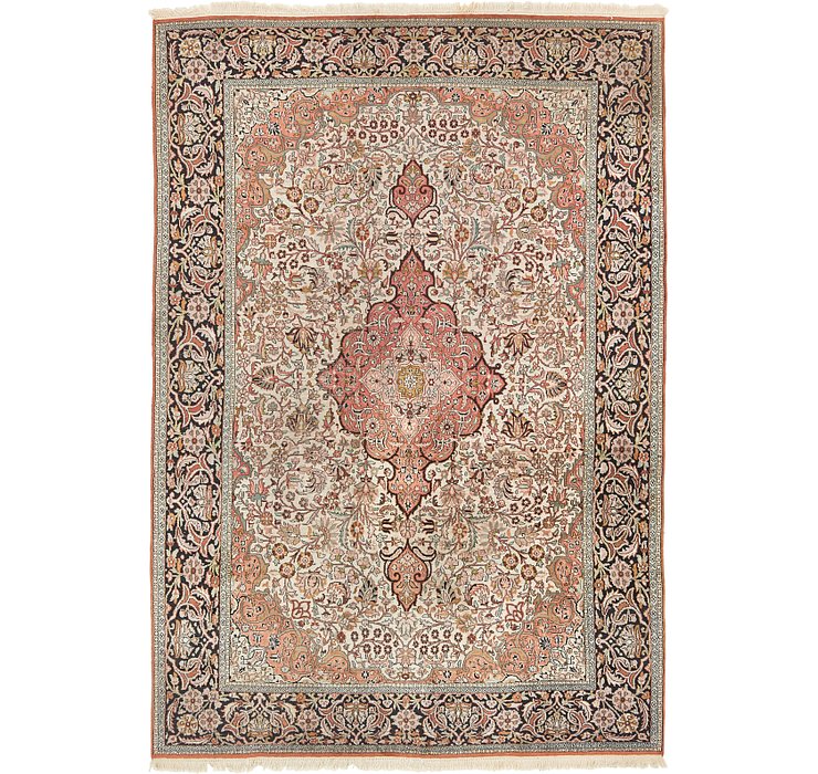 7' 2 x 10' 6 Kashmir Oriental Rug