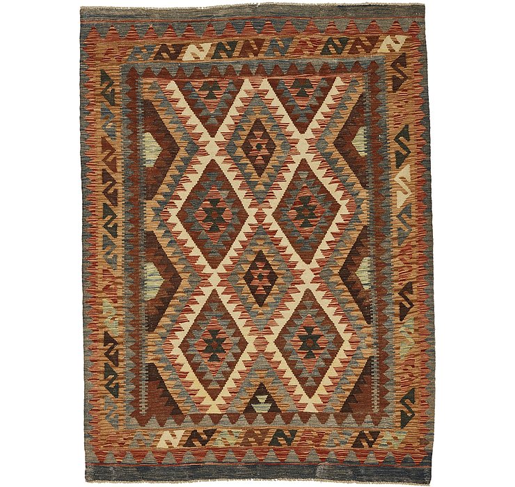5' x 6' 8 Kilim Maymana Rug