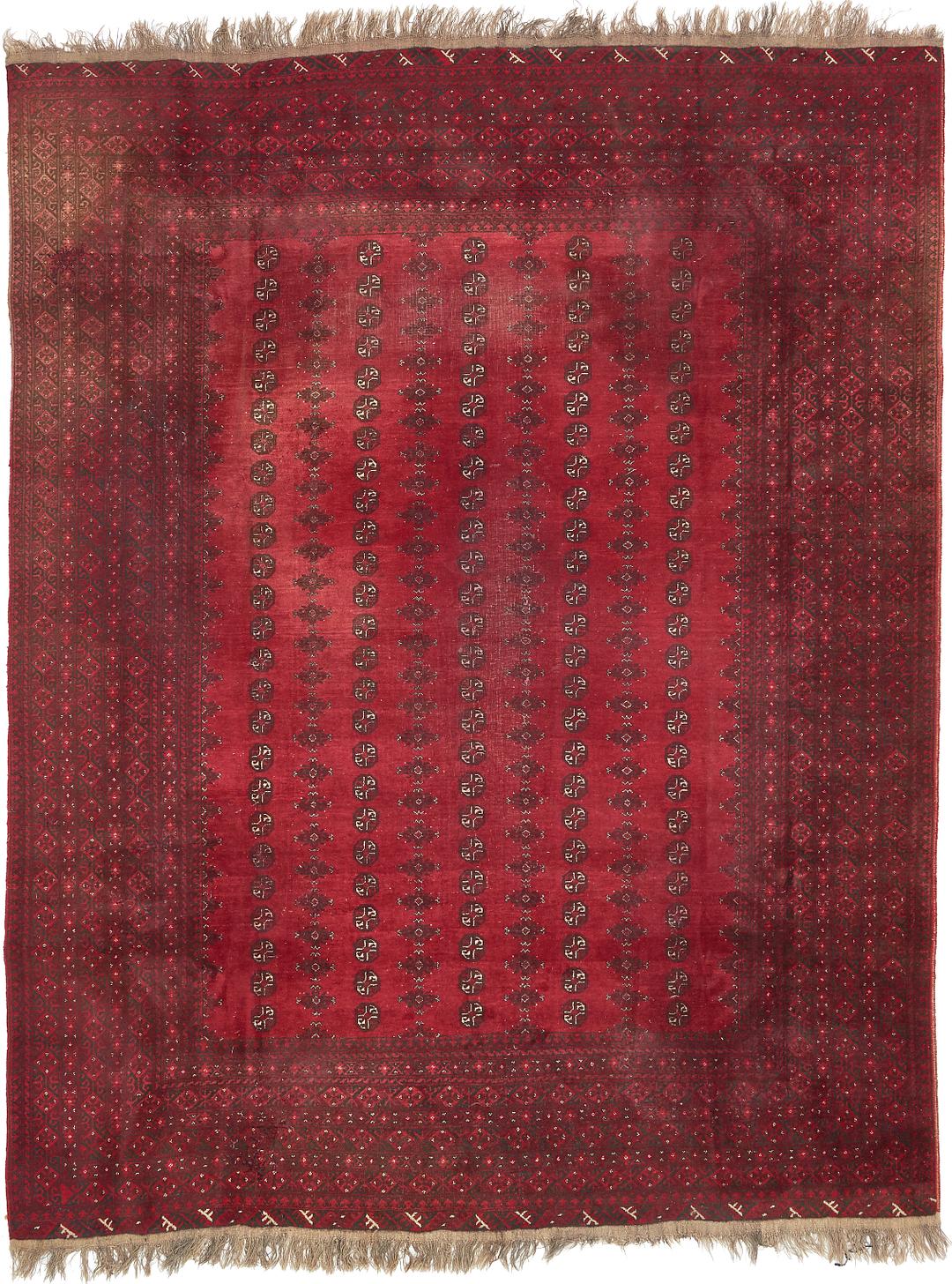 Red 10' x 12' 10 Afghan Akhche Oriental Rug Oriental Rugs eSaleRugs