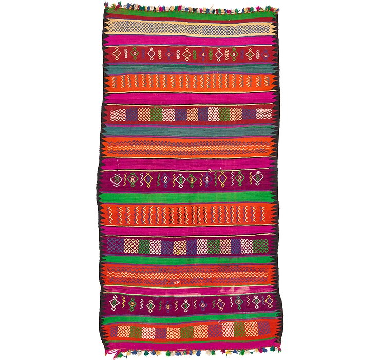 6' 3 x 11' 10 Moroccan Rug