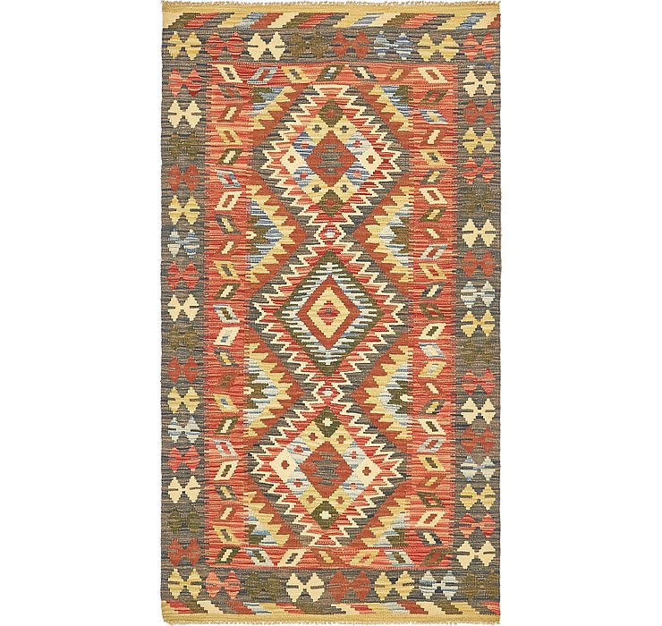 3' 4 x 6' 2 Kilim Maymana Rug