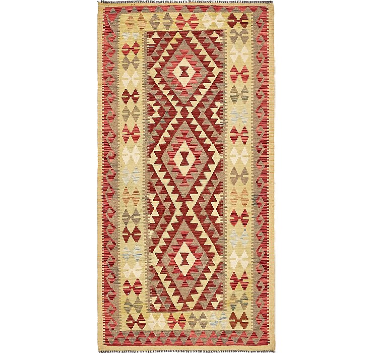 3' 3 x 6' 4 Kilim Maymana Rug