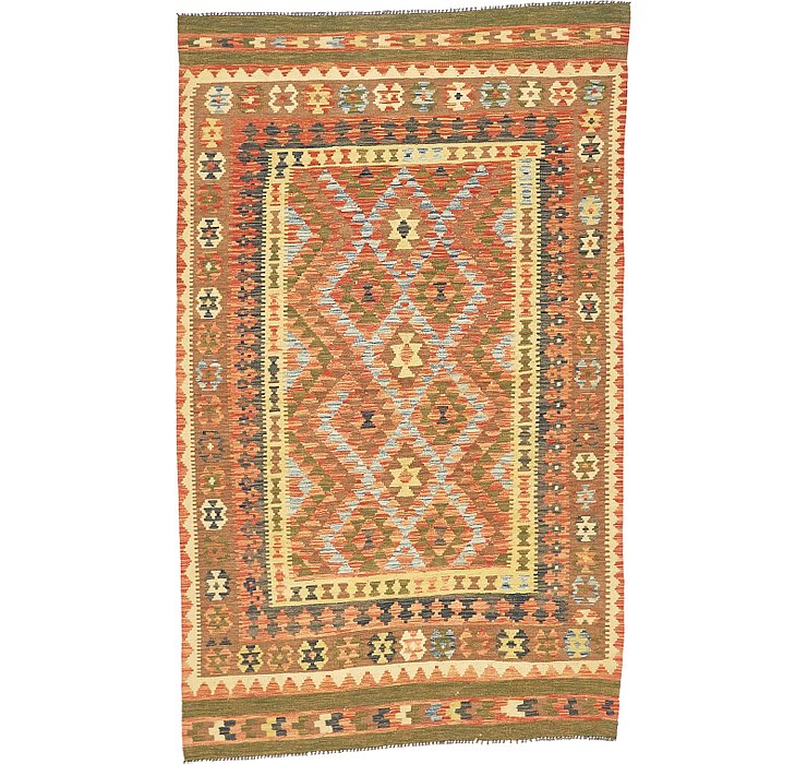5' x 8' 1 Kilim Maymana Rug