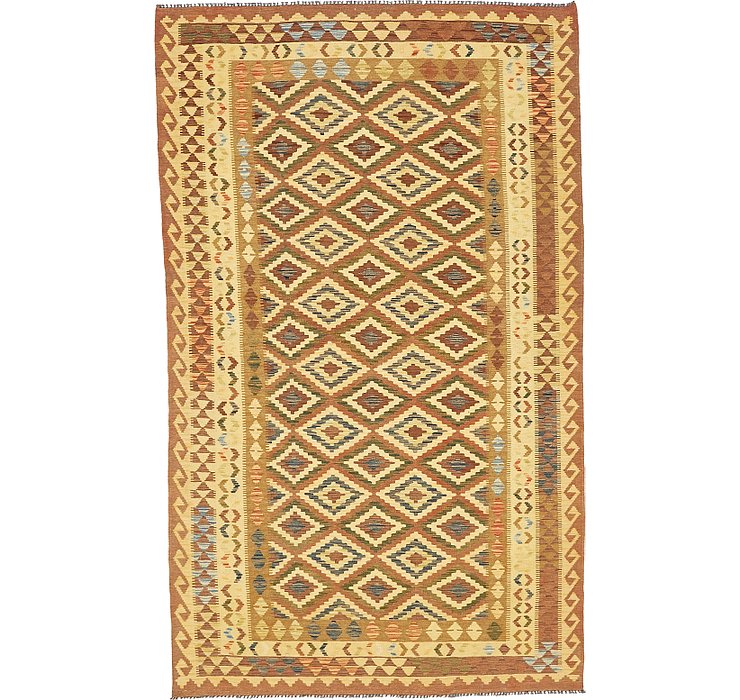 5' 2 x 8' 7 Kilim Maymana Rug