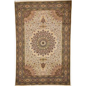 Unique Loom 12' 11 x 19' 8 Tabriz Persian Rug