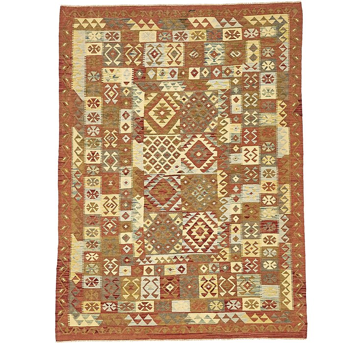 5' 7 x 7' 8 Kilim Maymana Rug