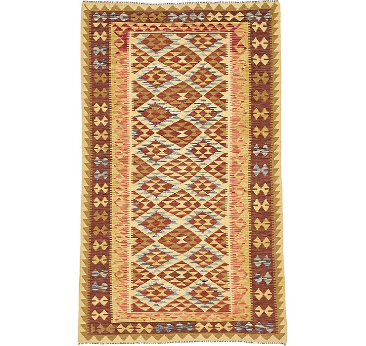4' 10 x 8' 2 Kilim Maymana Rug