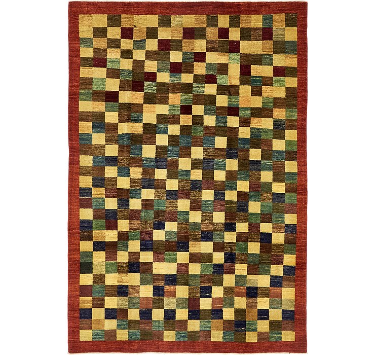 6' 7 x 9' 8 Modern Ziegler Oriental...
