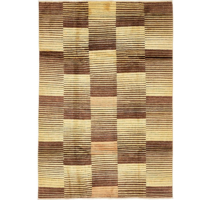 6' 5 x 9' 5 Modern Ziegler Oriental...