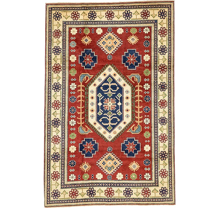 6' 1 x 9' 5 Kazak Oriental Rug