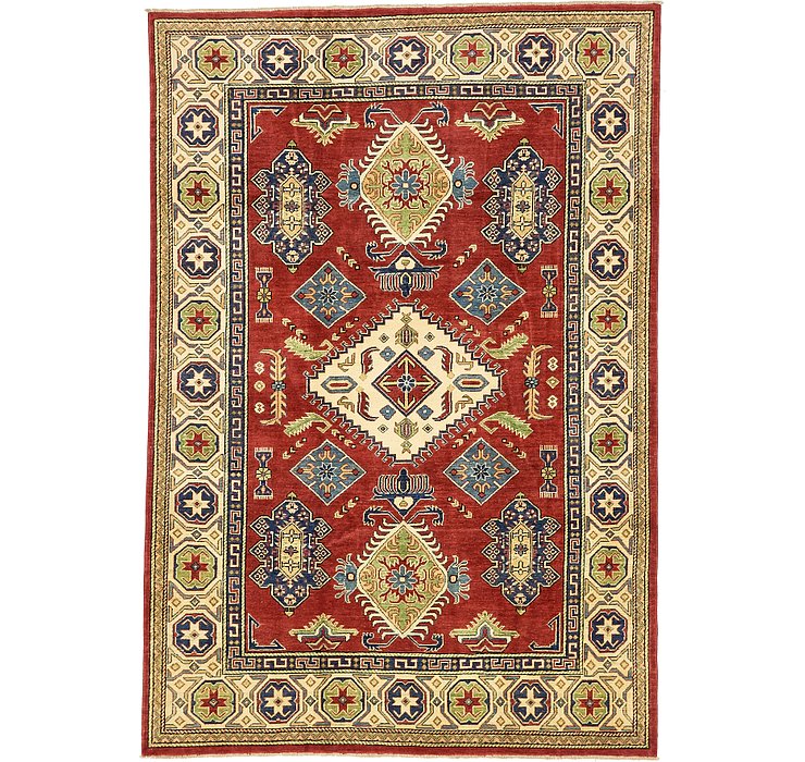 HandKnotted 6' 7 x 9' 7 Kazak Oriental Rug