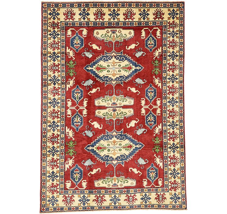 6' 7 x 9' 5 Kazak Oriental Rug