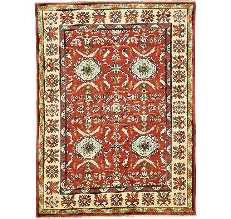 5' x 6' 7 Kazak Oriental Rug