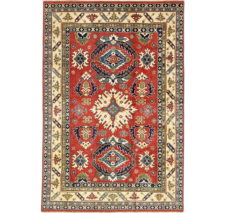 6' 6 x 9' 8 Kazak Oriental Rug