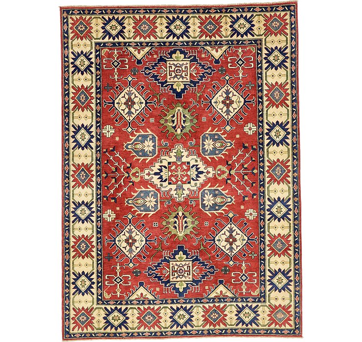 6' 10 x 9' 7 Kazak Oriental Rug