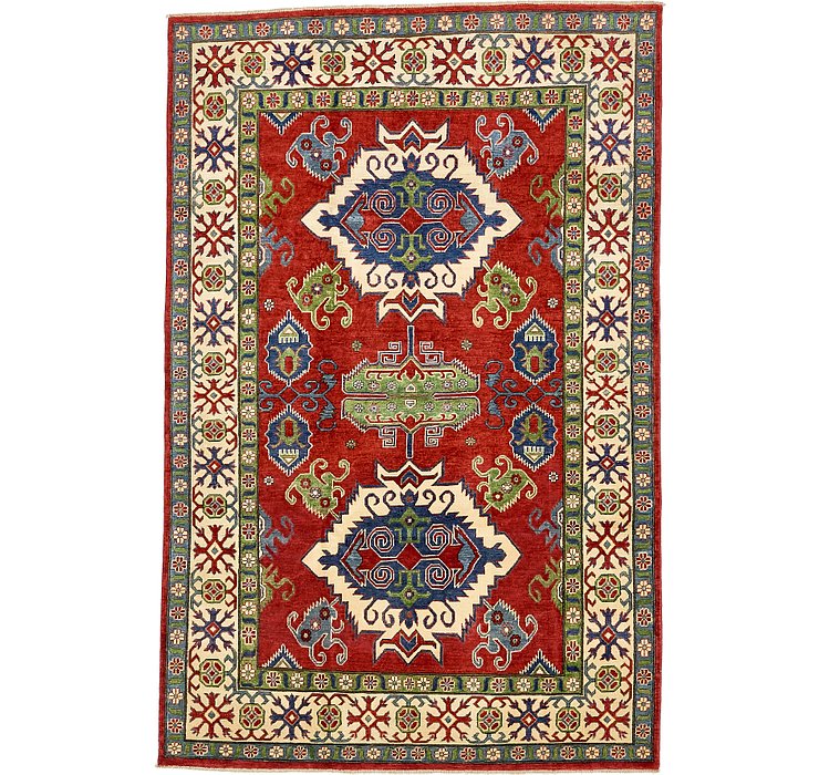 6' 5 x 9' 10 Kazak Oriental Rug