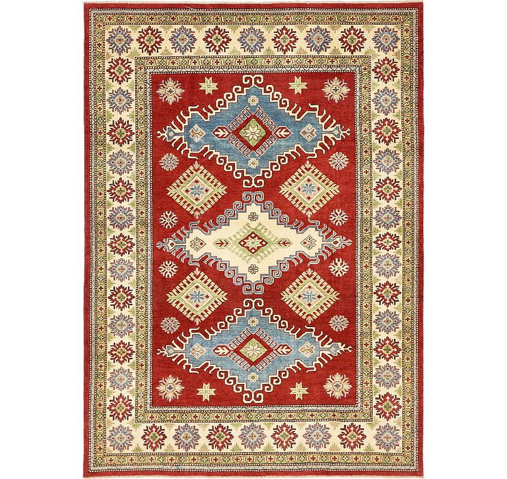 6' 11 x 9' 9 Kazak Oriental Rug
