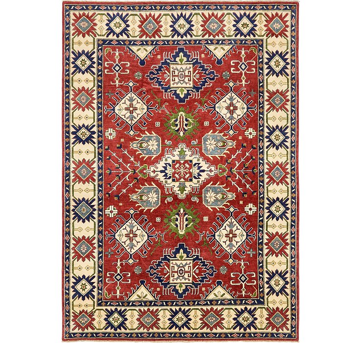 6' 7 x 9' 4 Kazak Oriental Rug