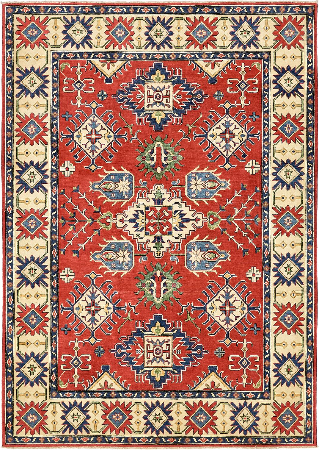 Red Unique Loom 6 9 X 8 Kazak Oriental Rug