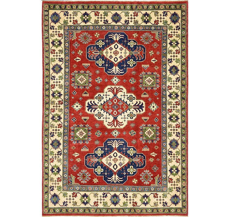 6' 7 x 9' 9 Kazak Oriental Rug