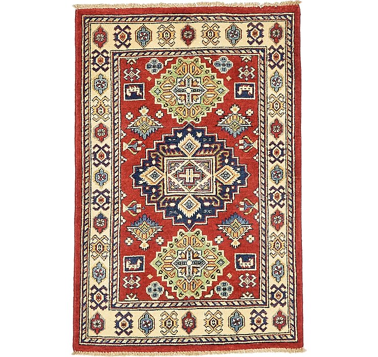 80cm x 127cm Kazak Oriental Rug