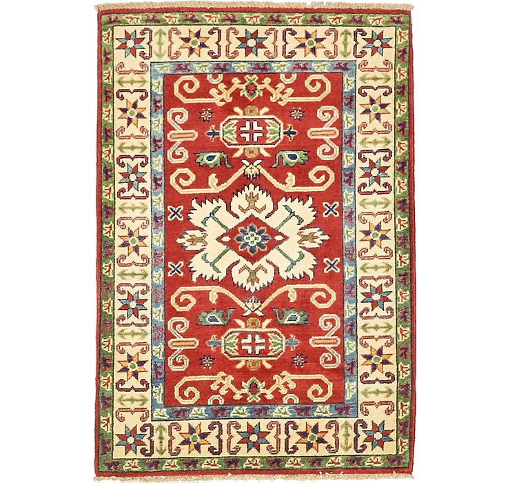 2' 9 x 4' 1 Kazak Oriental Rug