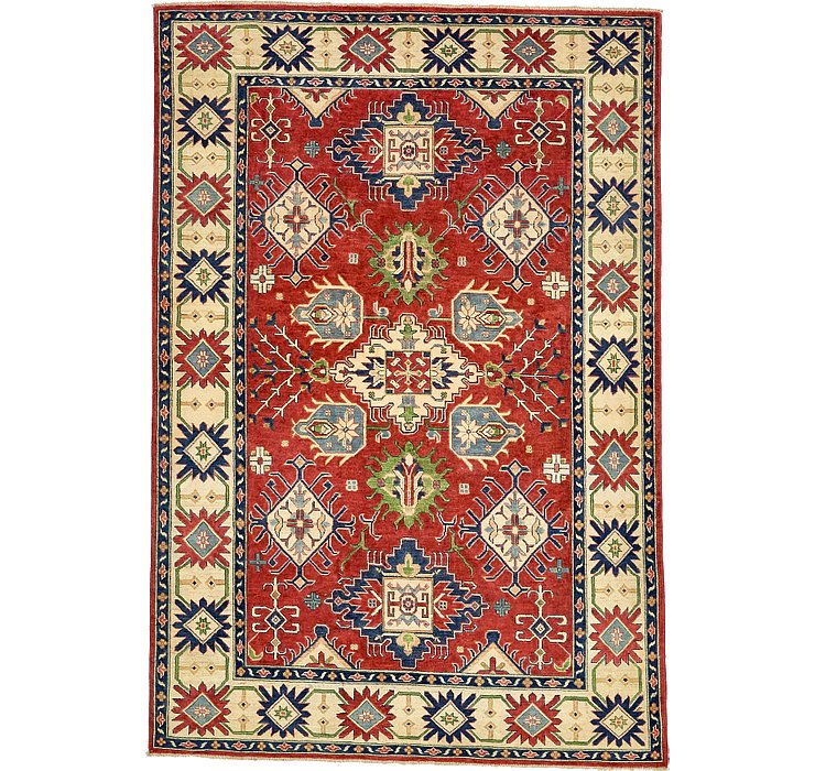 6' 7 x 9' 7 Kazak Oriental Rug