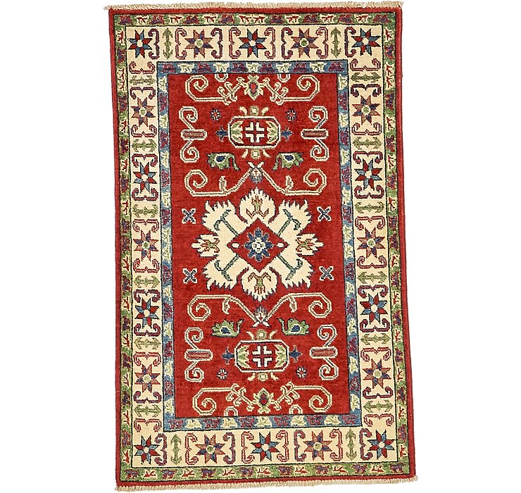2' 6 x 4' 2 Kazak Oriental Rug